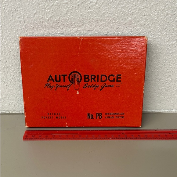 Auto Bridge Other - Vgt Auto bridge play yourself bridge game. Deluxe pocket model.